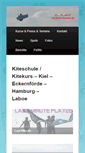 Mobile Screenshot of kite-lessons.de
